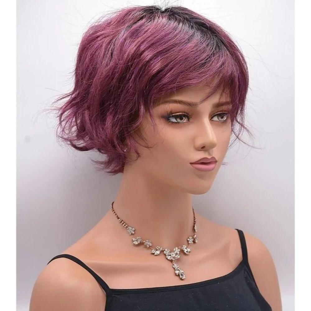 WYATT Wig by RENE OF PARIS, Plumberry Jam-LR (Long Rooted), Basic Cap, NEW